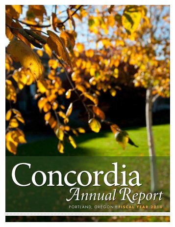 AnnualReport - Concordia University