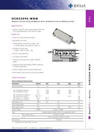 OCR2209E-WDM - BKtel