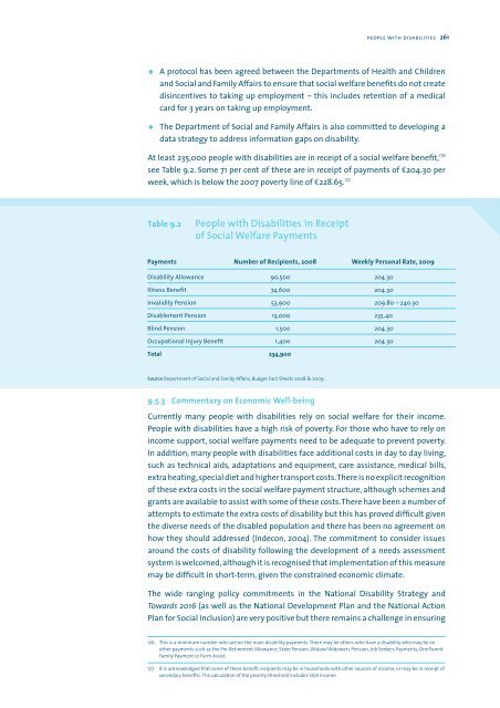 A Social Report for Ireland Volume II - the NESC Website