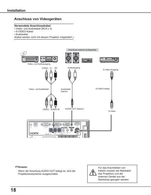 Bedienungsanleitung LC-WB42N - Eiki