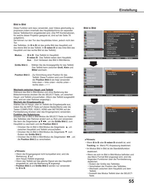 Bedienungsanleitung LC-WB42N - Eiki