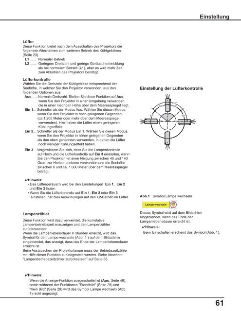 Bedienungsanleitung LC-WB42N - Eiki