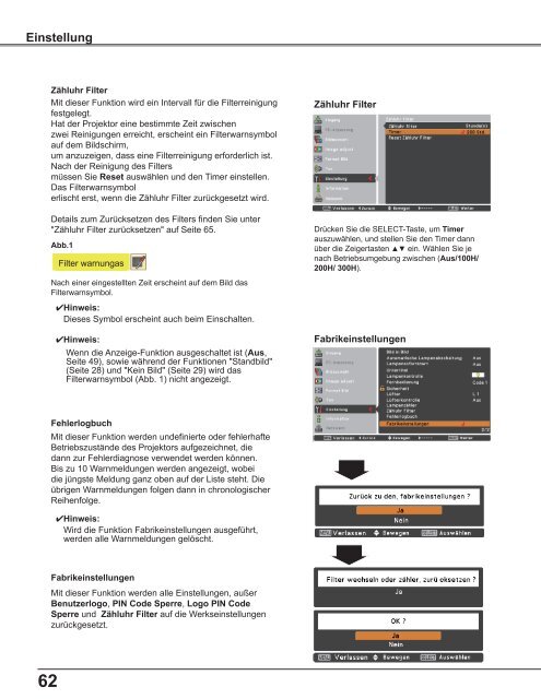 Bedienungsanleitung LC-WB42N - Eiki