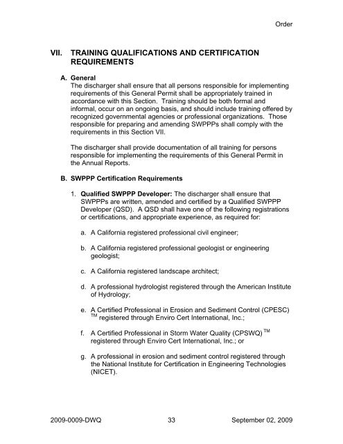 Storm Water Pollution Prevention Plan (SWPPP) - the City of Lompoc!