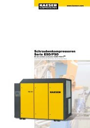 Schraubenkompressoren Serie ESD/FSD