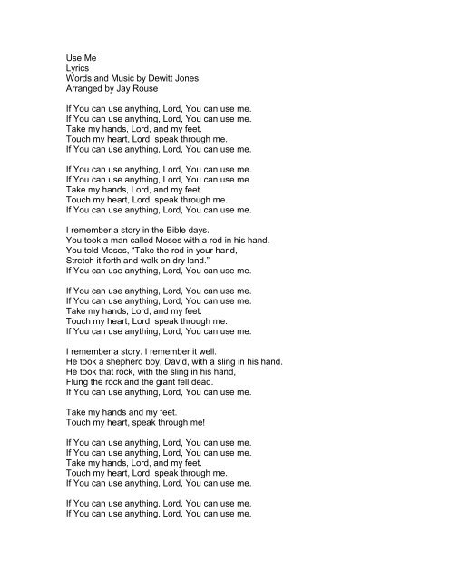 Lyrics My Music