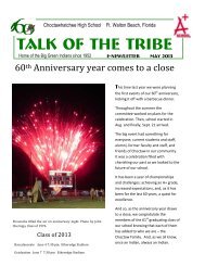 to Read our Current Newsletter - Choctawhatchee High School