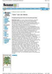 Wochenblatt - Verein der Hundefreunde Radolfzell-BÃ¶hringen eV