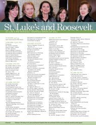 St. Luke's and Roosevelt - Support St. Lukes Roosevelt