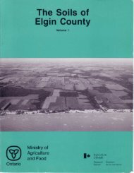 The Soils of Elgin County - Agriculture and Agri-Food Canada