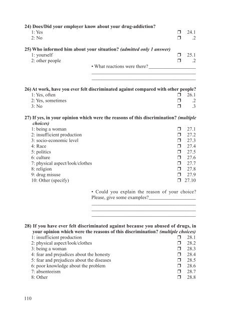 Women drug abuse in Europe : Gender identity - Irefrea