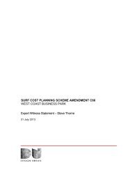 West Coast Business Park, Witness Statement, S ... - Surf Coast Shire