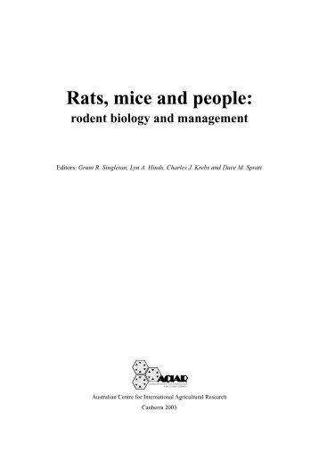 Rats, mice and people: - Natural Resources Institute