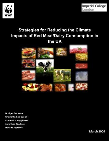 Strategies for Reducing the Climate Impacts of Red Meat ... - WWF UK