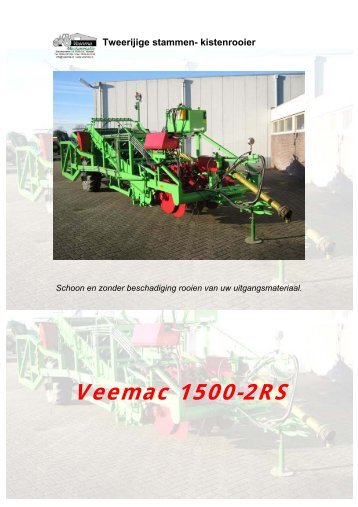 Stammen / kisten rooier - Veenma