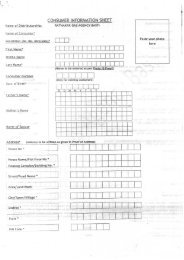 Consumer Information Sheet of Ratnakar Gas Service - Basti