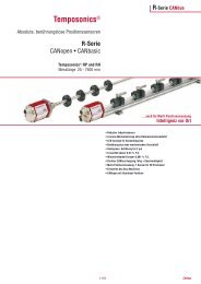 r-serie katalog - MTS Sensors