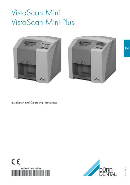 Vistascan Mini Manual Profi Dental Equipment
