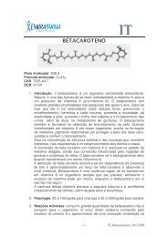 BETACAROTENO - EMBRAFARMA