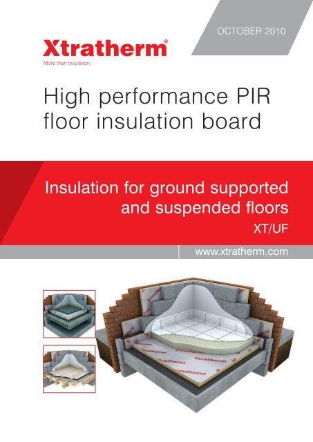 High Performance Pir Floor Insulation Board Xtratherm