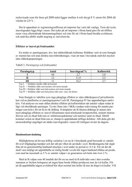 Rasspecifik Avelsstrategi (RAS) - Svenska Kennelklubben