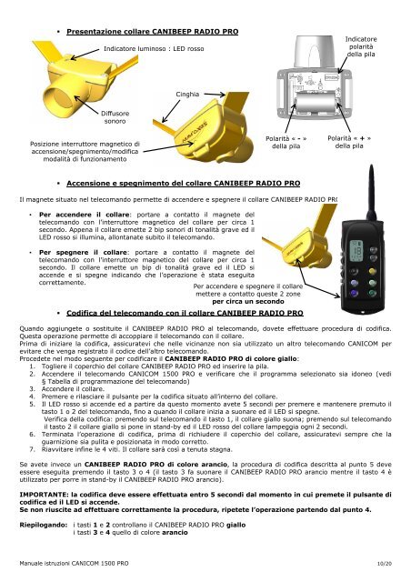 Manuale istruzioni - Num'Axes