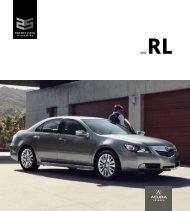 2012 RL Brochure - Acura