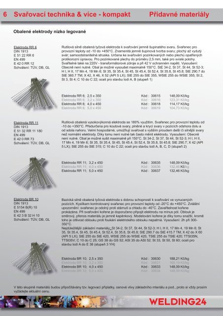 KompletnÃ­ katalog W24 - Welding 24 sro