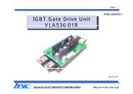 IGBT Gate Drive Unit VLA536-01R