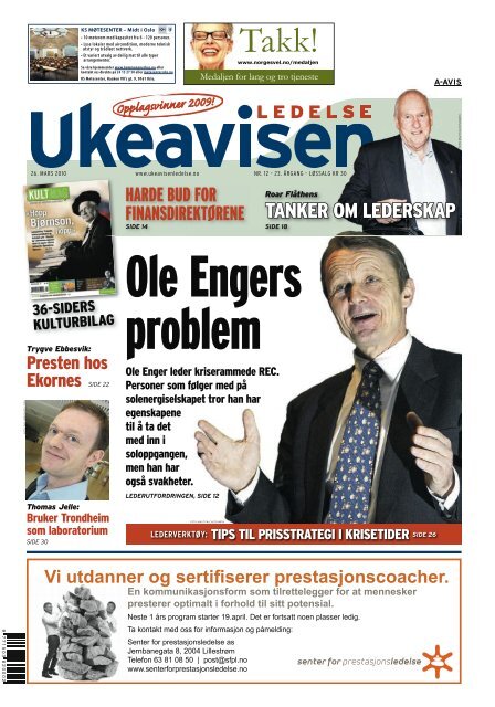 TANKER OM LEDERSKAP - TrÃ¥dlÃ¸se Trondheim