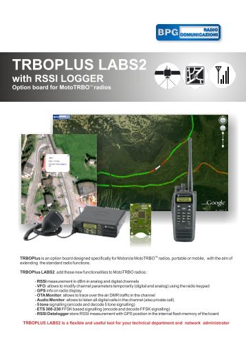 TRBOplus LABS 2 - BPG Radiocomunicazioni