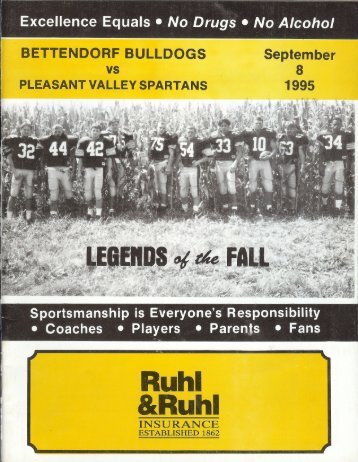 Ruh - Bettendorf Footbal