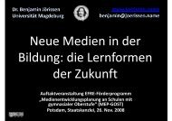 Neue Medien in der Bildung: die Lernformen der Zukunft