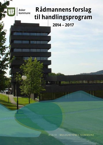 RÃ¥dmannens forslag til handlingsprogram - Asker kommune