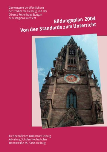 Standards und Religionsunterricht - Erzbischöfliches Ordinariat ...