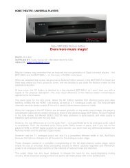 OPPO NuForce (BDP-93) AVSA review - Audio Tweak