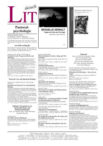 Pastoral- psychologie - LIT Verlag