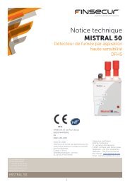 Notice technique MISTRAL 50 - FinsÃ©cur