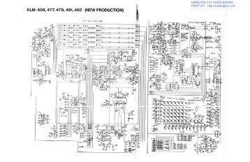 Korg Poly-61 schematic - BustedGear