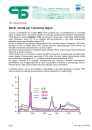 Rexil: novitÃ  per l'universo legno 250 h 500 h 1500