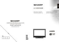 LC-32SH340E Operation-Manual PL RU - Sharp