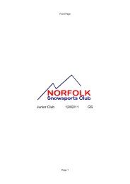 NSC Junior Club GS 12Feb2011.pdf - Norfolk Snowsports Club