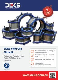 Deks Flexi-Gib Gibault - Pride Industries