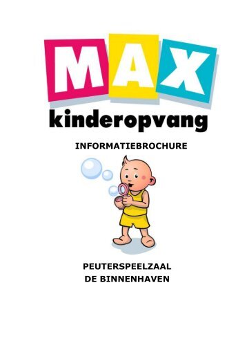 Peuterspeelzaal De Binnenhaven - Max Kinderopvang