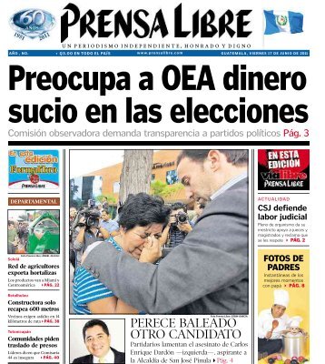 EdiciÃ³n impresa - Prensa Libre