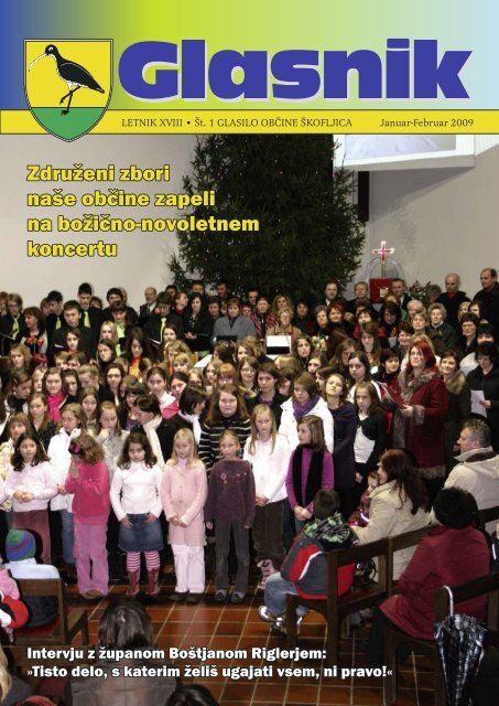 Glasnik januar - februar2009 - Občina Škofljica