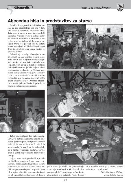 Glasnik januar - februar2009 - Občina Škofljica