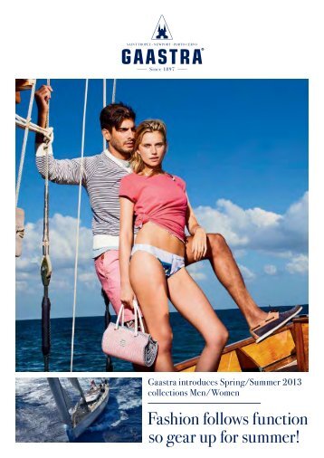 Gaastra Mode Magazin Summer 2013