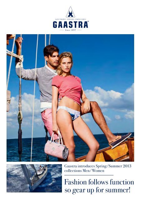 Gaastra Mode Magazin Summer 2013