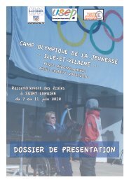 DOSSIER DE PRESENTATION - Le sport en Ille-et-Vilaine